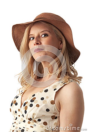 Country girl Stock Photo