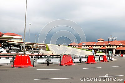 View of Cochin international airport building from outside Editorial Stock Photo