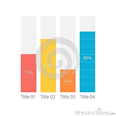 Country major ethnic groups infographic chart design template Vector Illustration