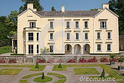 Country Mansion Stock Photo