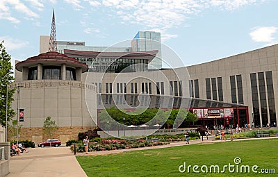 Country Music Hall of Fame, Nashville Tennessee Editorial Stock Photo