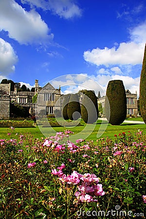 Country old house of Lanhydrock, Bodmin, UK Editorial Stock Photo