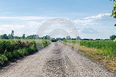 Country road Stock Photo