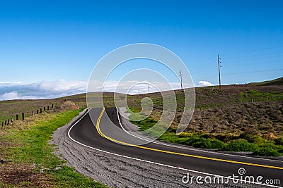 Country Road Stock Photo