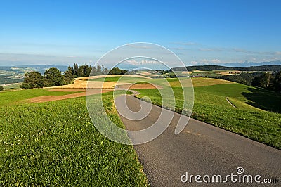 Country roads Stock Photo