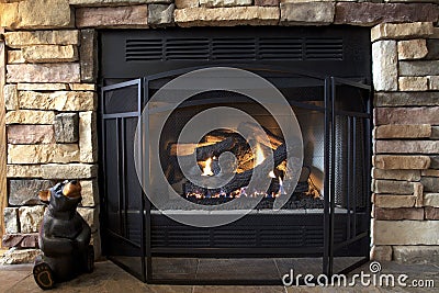 Country Warmth Stock Photo