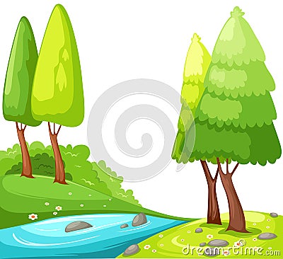 Countryside Vector Illustration