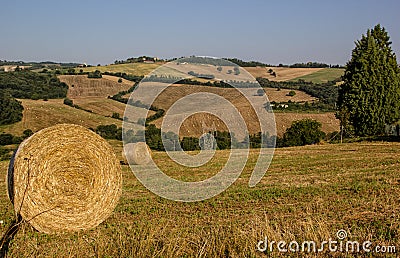 Countryside nearby Todi - Umbria - Italy Stock Photo