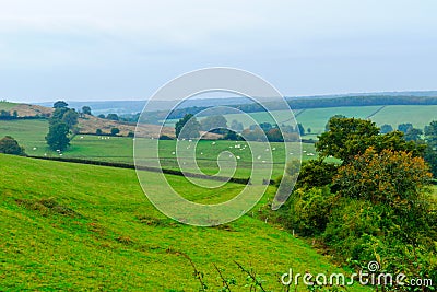 Countryside in Nievre Stock Photo