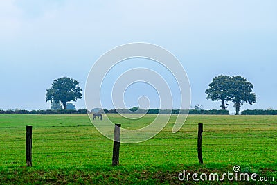 Countryside in Nievre Stock Photo