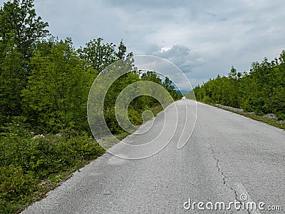 Countryside road Stock Photo