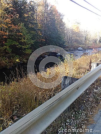 Countryside stream Stock Photo