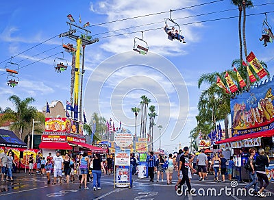 County Fair, San Diego California Editorial Stock Photo