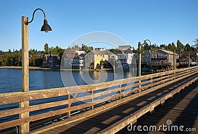 Coupeville, Washington State Stock Photo