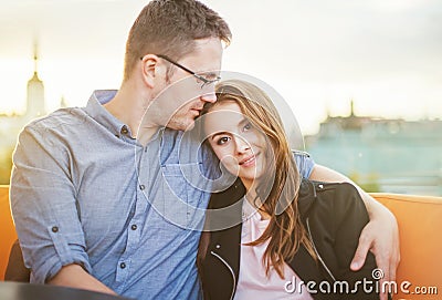 Couple enjoing their time together Stock Photo