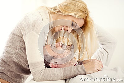 Couple having fun Stock Photo