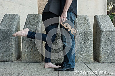 Couple in love Stock Photo