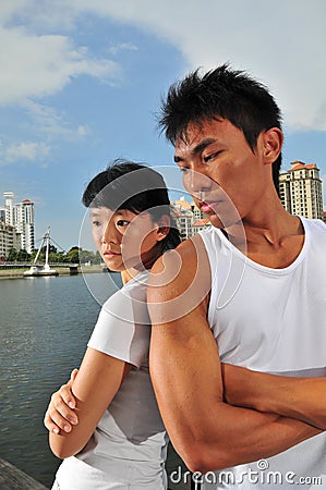 Couple Making Decisions 14 Stock Photo