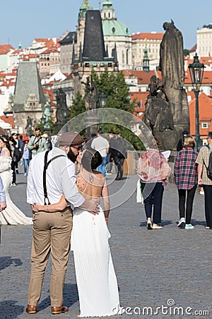 Prague, Czech Republic - August 21, 2017 Editorial Stock Photo