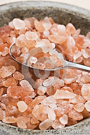 Course pink Himalayan Stock Photo