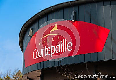 Courtepaille- french grill restaurant Editorial Stock Photo