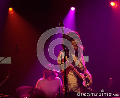 Courtney Barnett in concert at Webster Hall in New York Editorial Stock Photo