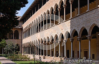 Monestir de Pedralbes - Barcelona Stock Photo