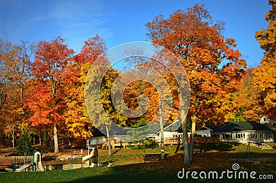 Covenant Harbor Bible Camp, Lake Geneva, WI. Stock Photo