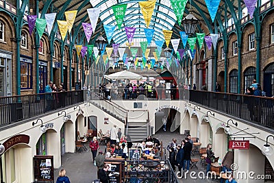 Covent Garden in London Editorial Stock Photo