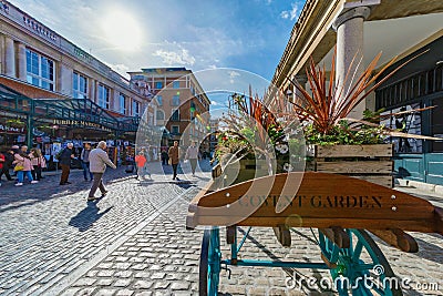 Covent Garden London Editorial Stock Photo