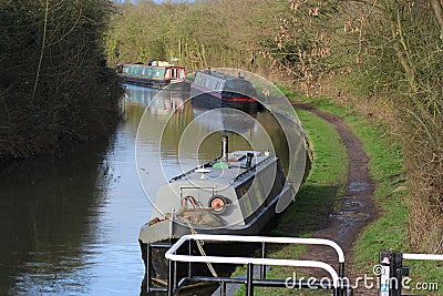 The Coventry Canal Stock Photo