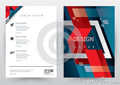 Cover Design Vector template set Brochure, Annual Report, Magazine, Poster, Corporate Presentation, Portfolio, Flyer, Banner Vector Illustration