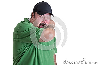 Always Cover Your Mouth when Sneeze Stock Photo