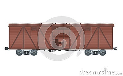 Covered waggon Vector Illustration