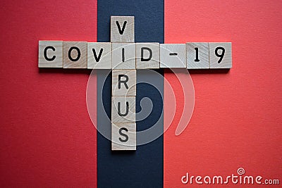 Covid-19, Coronavirus also known as Novel corona virus Stock Photo