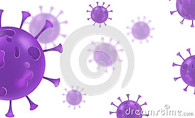 COVID-19 coronavirus inscription on concept on white background, covid-19 test arrange by medicine, virus infections prevention Cartoon Illustration