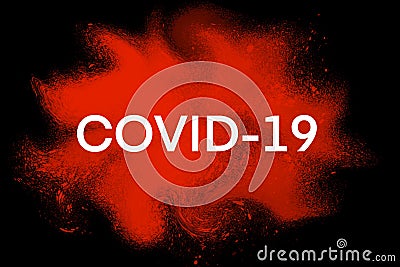 COVID-19 ,Coronavirus outbreak background concept Stock Photo