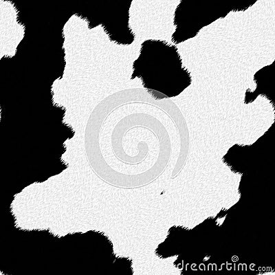 Cow fur texture Stock Photo