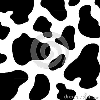 Cow Wallpaper Background Black Vector Vector Illustration