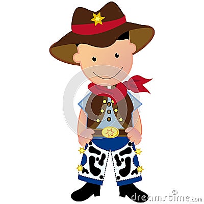 Cowboy Vector Illustration