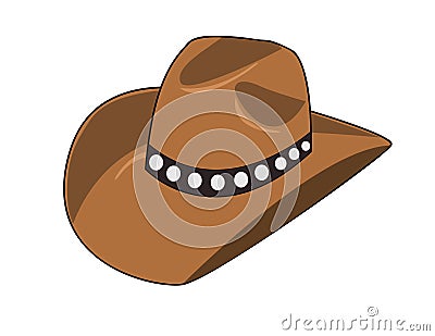 Cowboy hat Vector Illustration