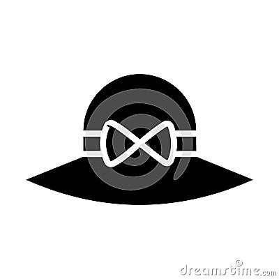 Cowboy hat Isolated Vector icon which can easily modify or edit Vector Illustration