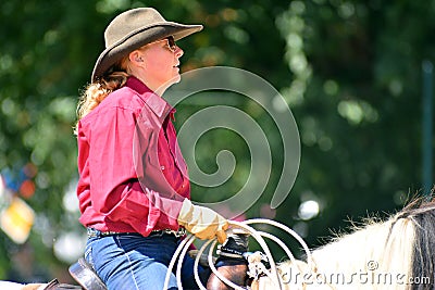 Cowboy show Editorial Stock Photo