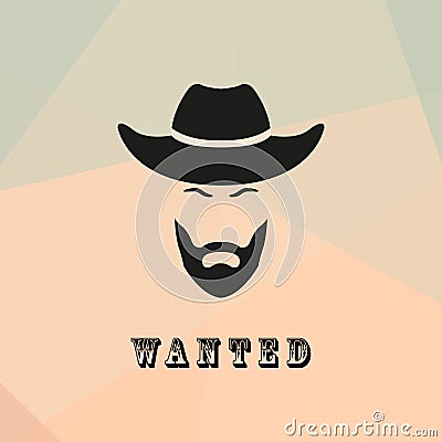 Cowboy vector Silhouette Vector Illustration