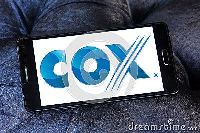 Cox Communications logo Editorial Stock Photo