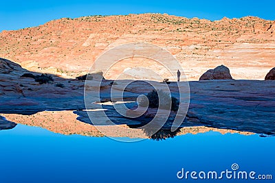 Coyote Buttes in the Vermilion Cliffs Arizona Stock Photo