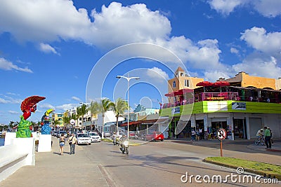 Cozumel, Mexico, Caribbean Editorial Stock Photo