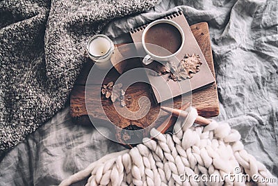 Cozy autumn weekend Stock Photo