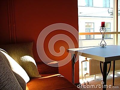 Cozy corner Stock Photo