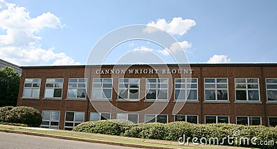 CPA Company of Cannon, Wright & Blount Editorial Stock Photo